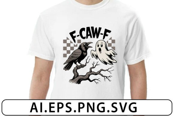 F-CAW-F Halloween T-Shirt Graphic for Blog and Web Use