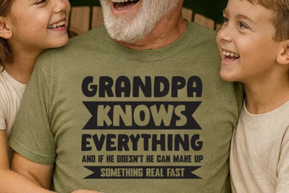 Funny Grandpa Shirt Graphics for T-Shirt Designs
