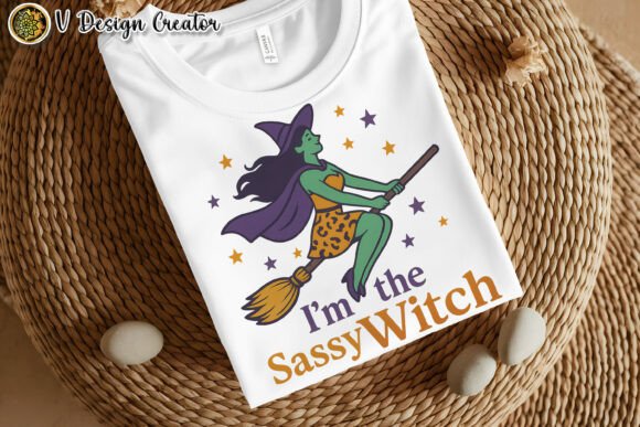 I’m the Sassy Witch Sublimation Design