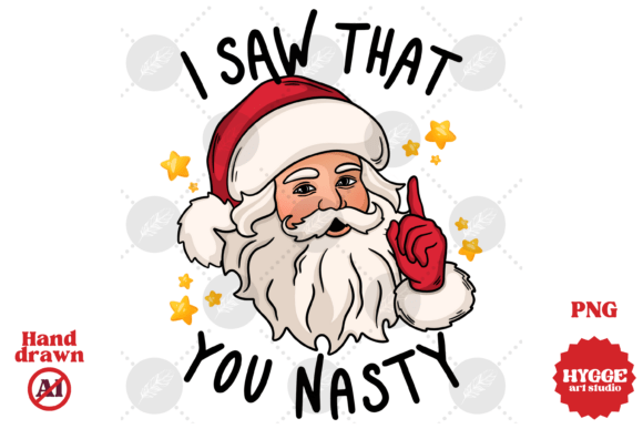 Sarcastic Santa Funny Christmas Graphics for Blog and Web Use