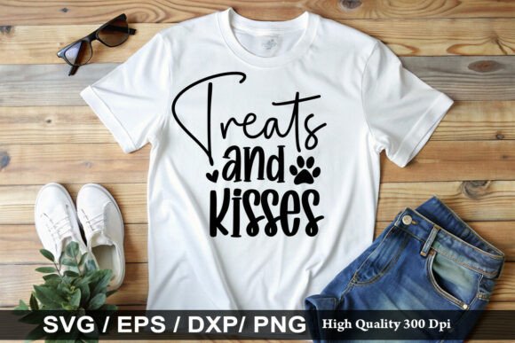 Treats and Kisses SVG for T-Shirt Designs