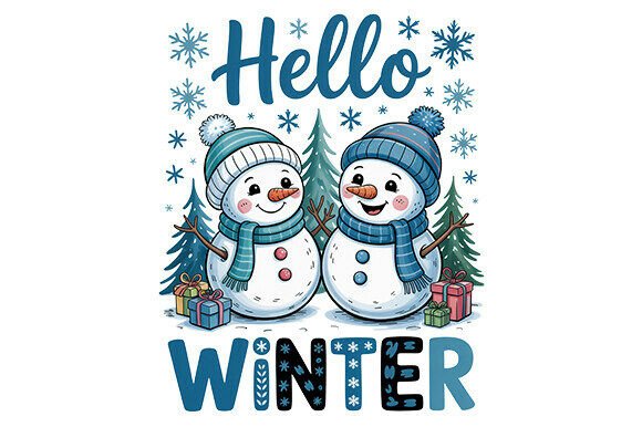 Winter Magic in Graphic Design